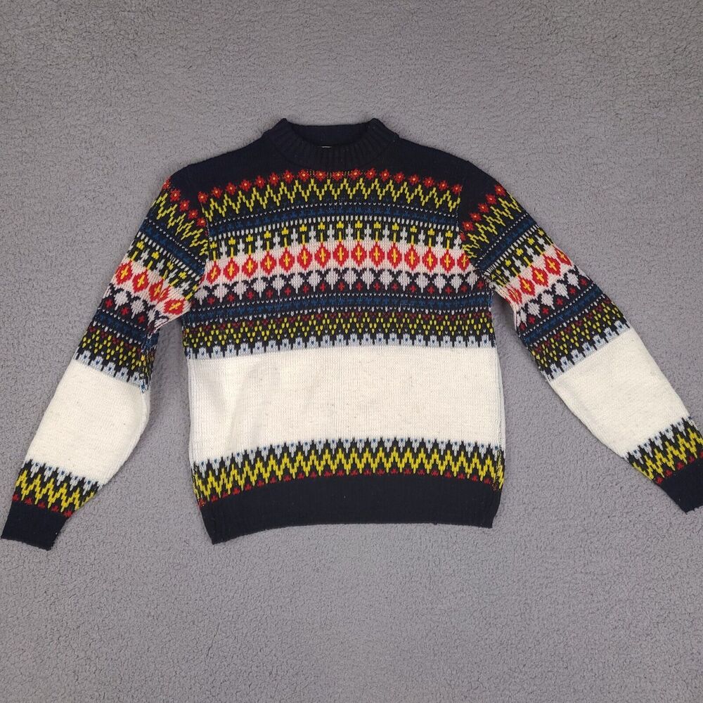 Vintage Jean Castle Sweater Womens Small (40) Savelle‎ Acrylic Pilling